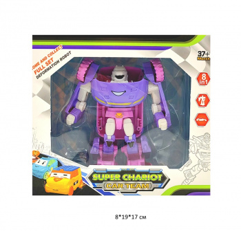 Трансформер арт. Q1911-1 Робот фиолетовый в кор._ Трансформер арт. Q1911-1 Робот фиолетовый в кор._
