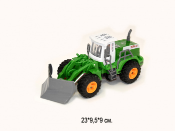 Трактор  арт. 726-504 С откосом инерц. в пак._/60 шт./