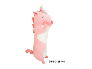 им Обнимашка арт. 07407-209 Единорог розовый с белым 90 см в пак. 