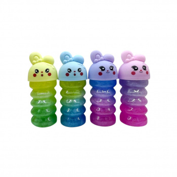 Лизун арт. 19-12 "Зайка" 175 г 14*5 см (12 шт.) шоубокс