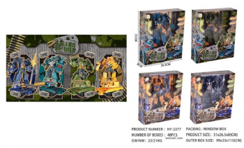 Трансформер арт. HY-2277 Робот-танк в ассортименте в кор. 31*26,5*8