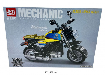 Конструктор арт. 9033 Мотоцикл 187 дет. в кор.•