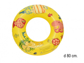 Надувн. круг арт. 1215-94-80 Подводный мир_