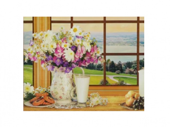 Картина по номерам арт. RA73854 Букет полевых цветов 40*50 в кор.