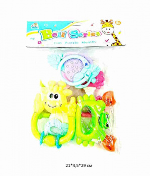 Погремушка арт. 102-18 Набор "Потешки" в пак._ Погремушка арт. 102-18 Набор "Потешки" в пак._