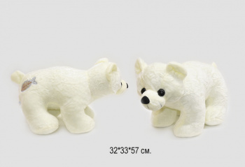 им Медведь арт. YE0307-4/230313-10 Белый с рыбкой на спине в пак.)