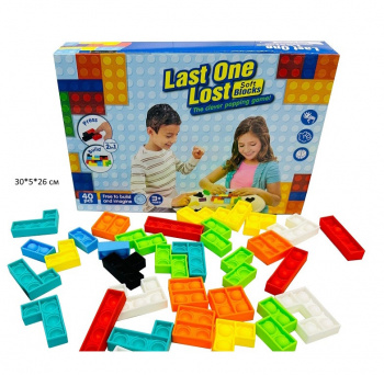 Конструктор арт. 321 Блоки 40 дет. в кор.•