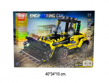 Конструктор арт. 8712 Бульдозер на р/у в кор.• Конструктор арт. 8712 Бульдозер на р/у в кор.•