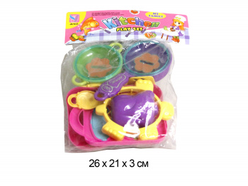 Набор посуды арт. 1322 С плитой в пак._ Набор посуды арт. 1322 С плитой в пак._