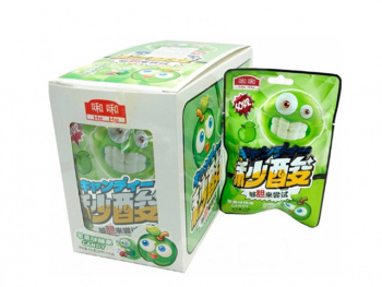 Конфета арт. 851463/851418-2 "Яблоко" кислая 24 г 20 шт. упаковка#,'