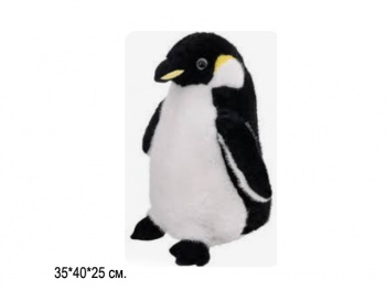 им Пингвин арт. YE238145-26-2/240528-2-2/251025-8-2 Черный двухцветный 40 см в пак.)