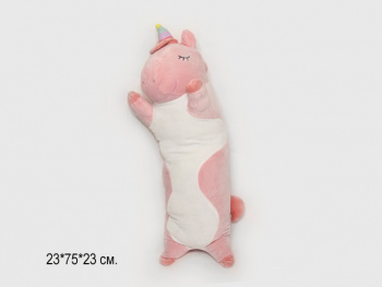 им Обнимашка арт. 80802-802/12647-209 Единорог розовый с белым 75 см в пак. 