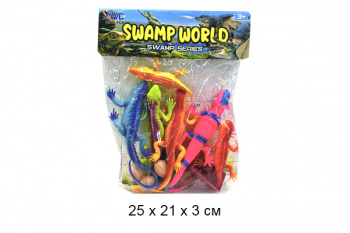 Набор животных арт. 688-13A Рептилии в пак.•/72 шт./ Набор животных арт. 688-13A Рептилии в пак.•/72 шт./