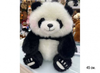 им Панда арт. 241125-24-209 Пушистая сидит 45 см в пак.) им Панда арт. 241125-24-209 Пушистая сидит 45 см в пак.)