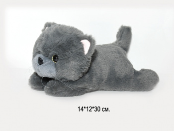 им Кошка арт. 209244 Дымчатая лежит ароматизированная в пак.