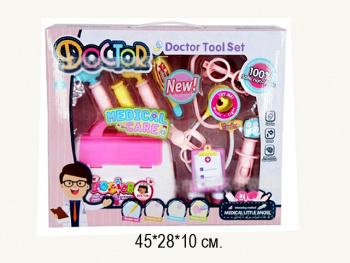Набор доктора арт. 8114D-2 С чемоданчиком 18 предм. в кор._
