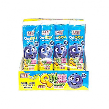 Конфета арт. 404120-1 Жидкая "Зубная паста" "Черника" 20 г 20 шт. в кор.'