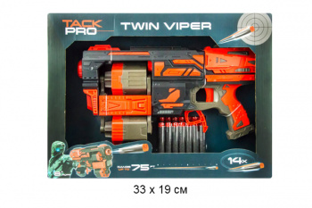 Оружие арт. FJ8890 Бластер с мягкими пулями в кор./12 шт./• Оружие арт. FJ8890 Бластер с мягкими пулями в кор./12 шт./•