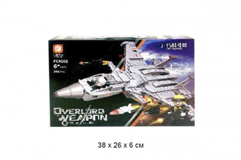 Конструктор арт. FC4102 Самолет 345 дет. в кор._•/48 шт./ Конструктор арт. FC4102 Самолет 345 дет. в кор._•/48 шт./