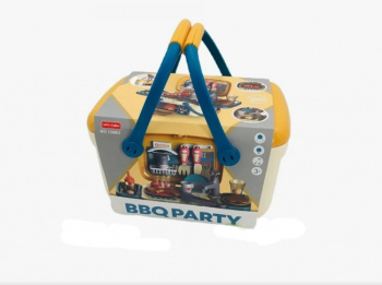 Набор мебели арт. 13M02 "Мини Кухня" в пластик. корзинке_