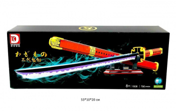 Конструктор арт. DK1508 Меч самурайский 790 дет. в кор._