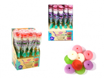 Мармелад арт. 530027/800227-1 "Макарон" на палочке 20 шт. в кор.#'*',