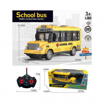 Автобус на р/у арт. 838-14 Школьный свет в кор. 47,5*10,5*10