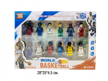 Фигурки арт. 33107 Баскетбол Набор 12 шт. в кор.•