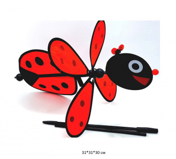 Ветерок арт. 13565 "Божья коровка" объемный в пак._