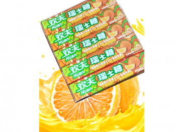 Конфета арт. 405668/405569 Жевательная "Апельсин" 35 г 20 шт. в кор.;*