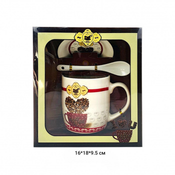 Подарочный набор арт. 1140-501 "I love you" 3 предмета в кор. Подарочный набор арт. 1140-501 "I love you" 3 предмета в кор.